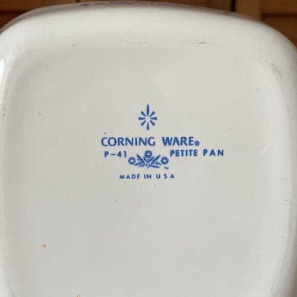 Vintage Corningware Blue Cornflower P-41 Petite Pan - Picture 8 of 10